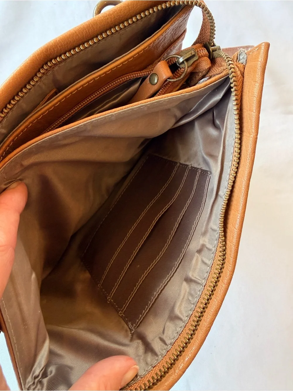 Lucky Brand Chira Convertible Crossbody Large Wristlet No Strap